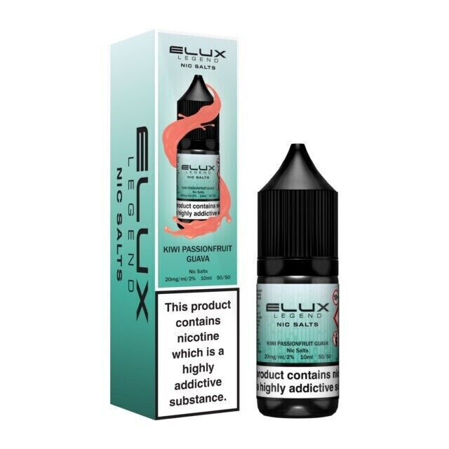 Elux Nic Salt E-Liquid (Legend Salts) Any 5 for £10