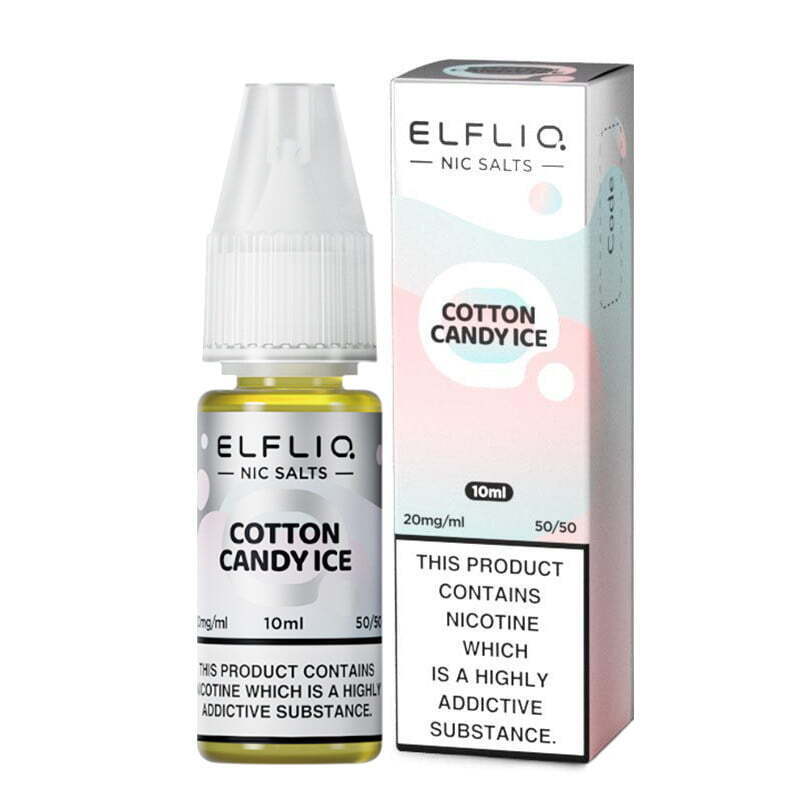 ELFBAR ElfLiq Cotton Candy Ice Nic Salts