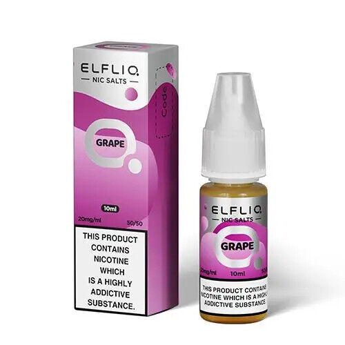 ELFBAR ElfLiq Grape Nic Salts