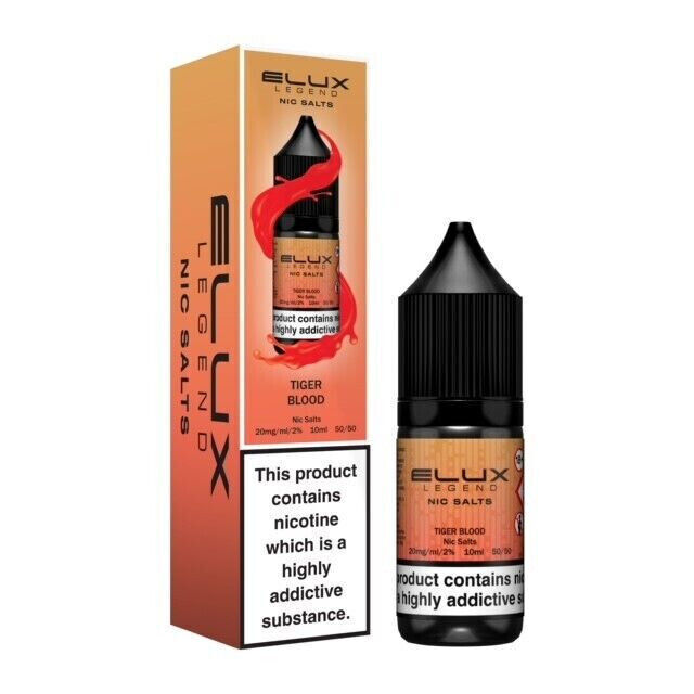 Elux Nic Salt E-Liquid (Legend Salts) Any 5 for £10