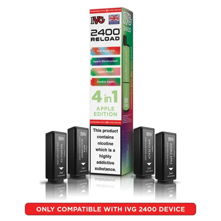 IVG 2400 Reload 4-in-1 Pods