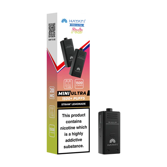 Hayati Mini Ultra Pods - Straw' Lemonade