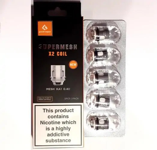 Geek Vape Supermesh X2 Coils (5 Pack)