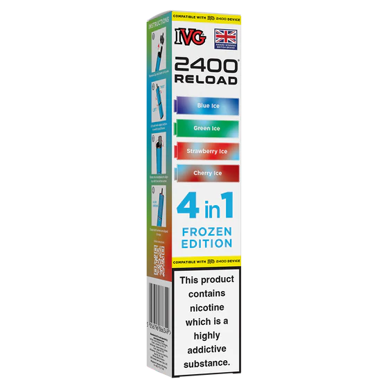 IVG 2400 Reload Pods - 4 Pack - Frozen Edition