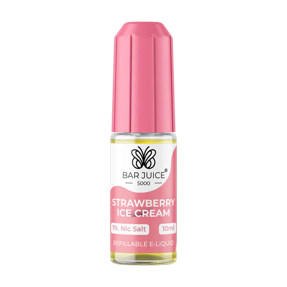Bar Juice 5000 Nic Salt 10ml - Strawberry Ice Cream