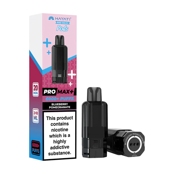 Hayati Pro Max+ 6000 Prefilled Pods - Blueberry Pomegranate