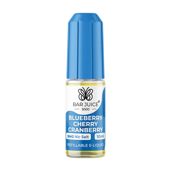Bar Juice 5000 Nic Salt 10ml - Blueberry Cherry Cranberry
