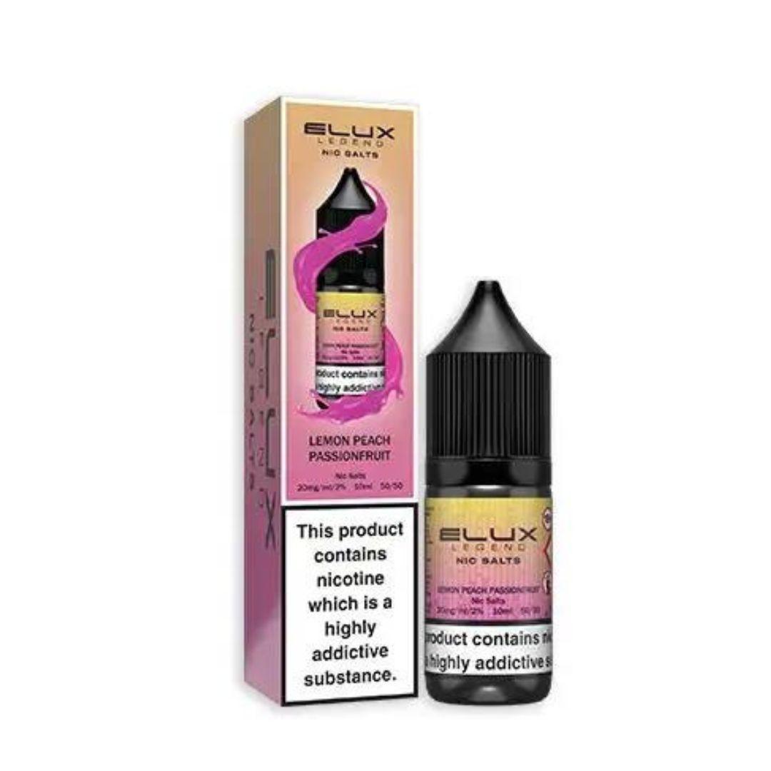 Elux Legend Nic Salt 10ml - Lemon Peach