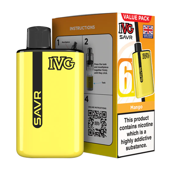 IVG SAVR Prefilled Pod Kit - Mango