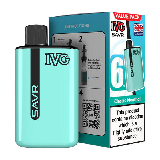 IVG SAVR Prefilled Pod Kit - Classic Menthol