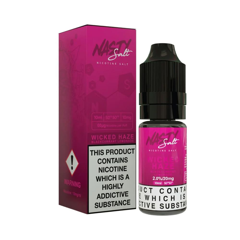 Nasty Juice 10ml Nicsalt E Liquid Wicked Haze