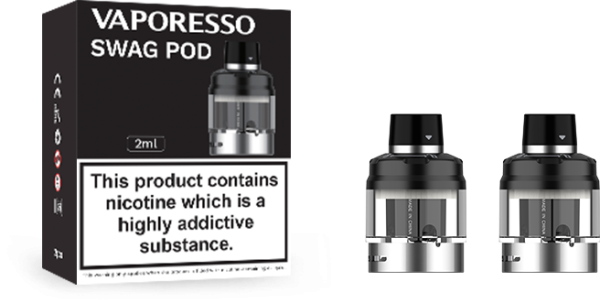 Vaporesso Swag Replacement Pod 2ml (2 pack)