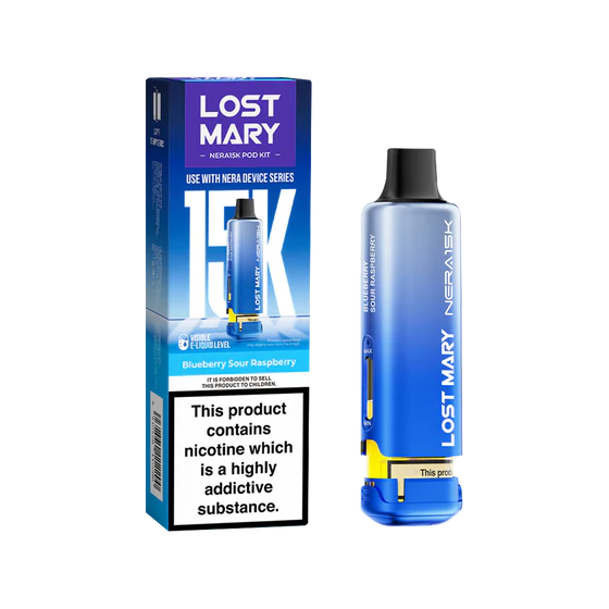 Lost Mary Nera 15k Prefilled Pods - Blueberry Sour Raspberry