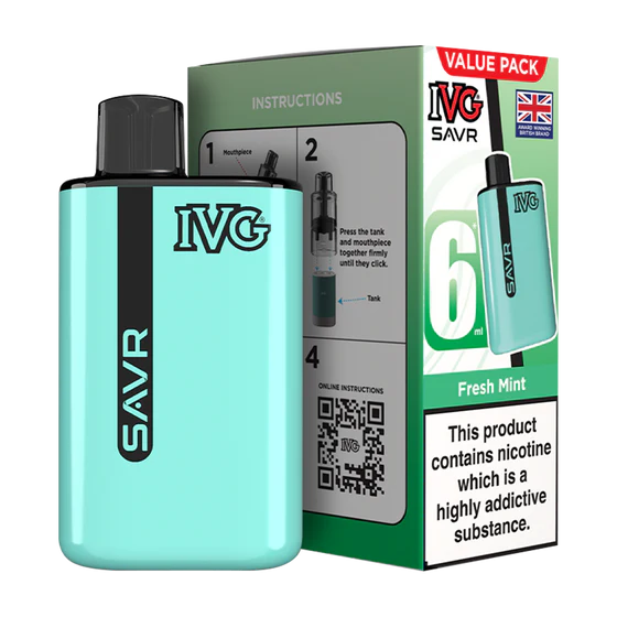 IVG SAVR Prefilled Pod Kit - Fresh Mint