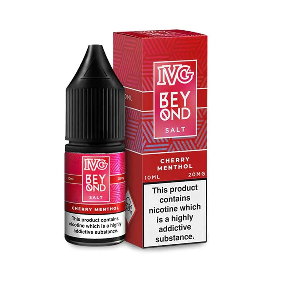 IVG Beyond Cherry Menthol 10ml Nic Salt E Liquid