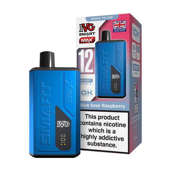 IVG Smart Max 10k Prefilled Pod Kit - Blue Sour Raspberry