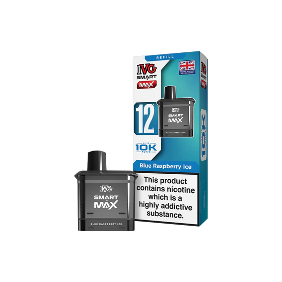 IVG Smart Max 10k Prefilled Pods - Blue Raspberry Ice