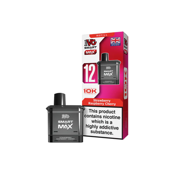 IVG Smart Max 10k Prefilled Pods - Strawberry Raspberry Cherry