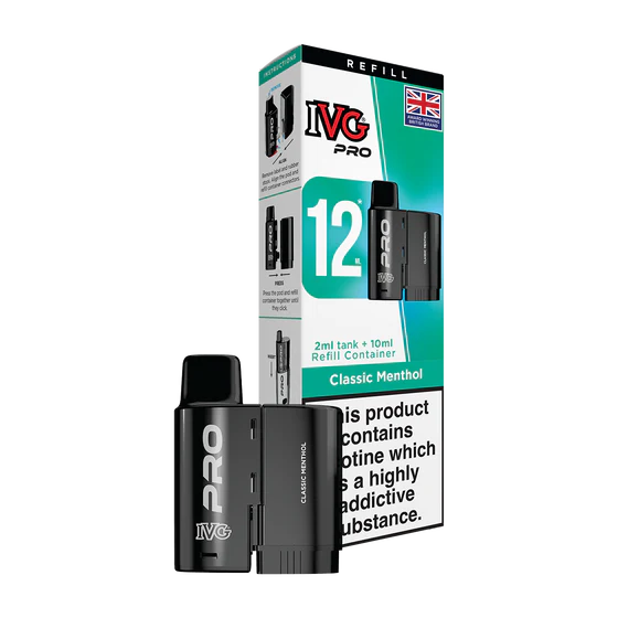 IVG Pro 12 Prefilled Pod - Classic Menthol