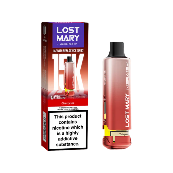 Lost Mary Nera 15k Prefilled Pods - Cherry Ice