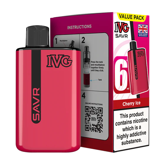 IVG SAVR Prefilled Pod Kit - Cherry Ice