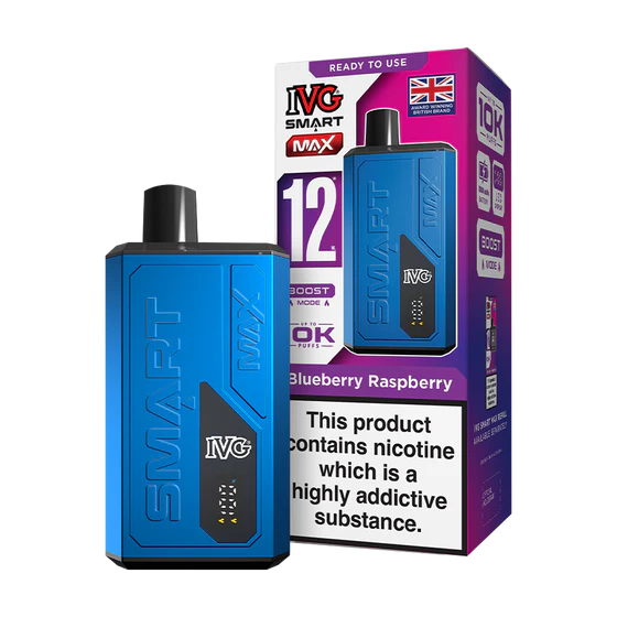 IVG Smart Max 10k Prefilled Pod Kit - Blueberry Raspberry