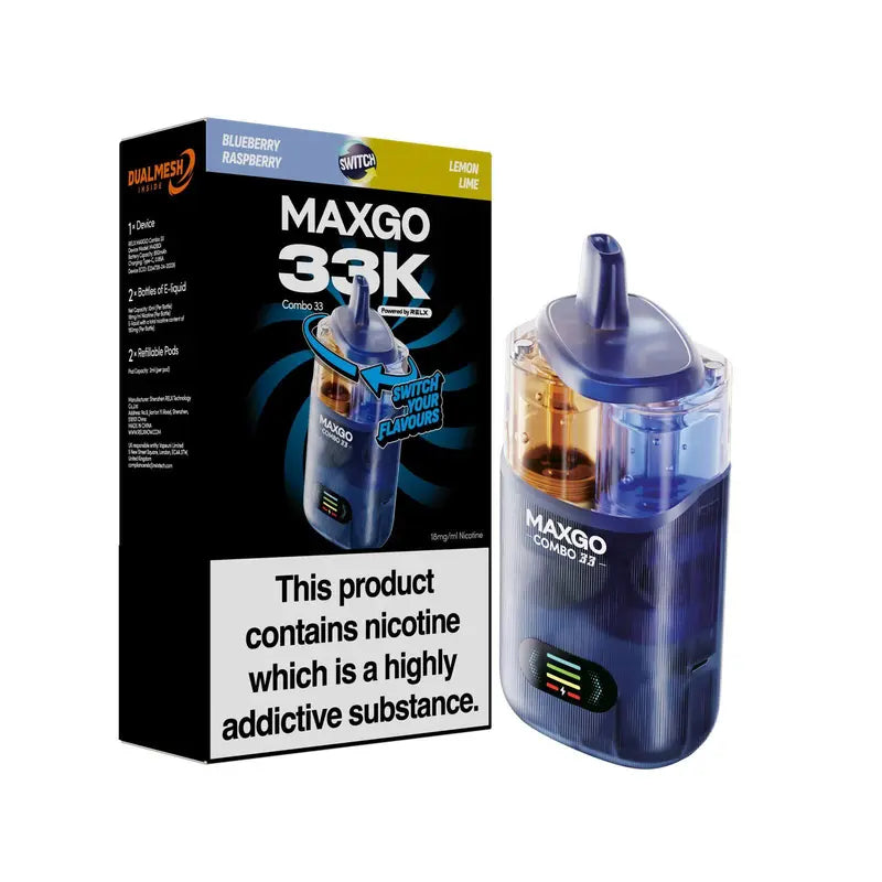RELX Maxgo Combo 33000 Prefilled Vape Kit