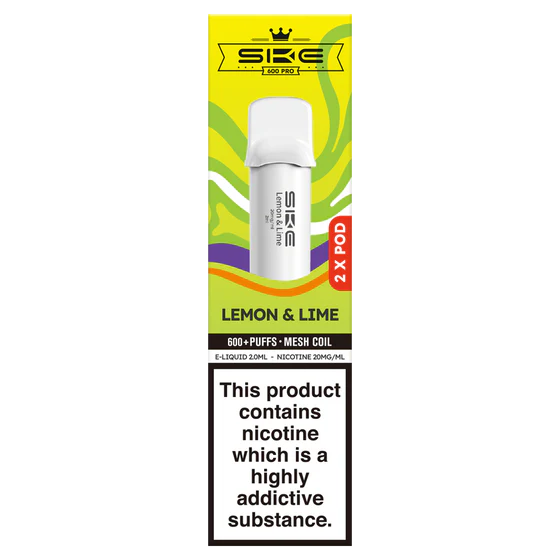 SKE Pro 600 Pods - Lemon & Lime