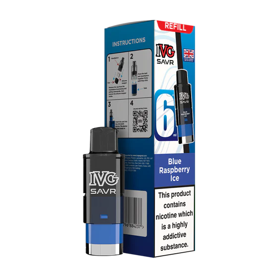 IVG SAVR Prefilled Pods - Blue Raspberry Ice