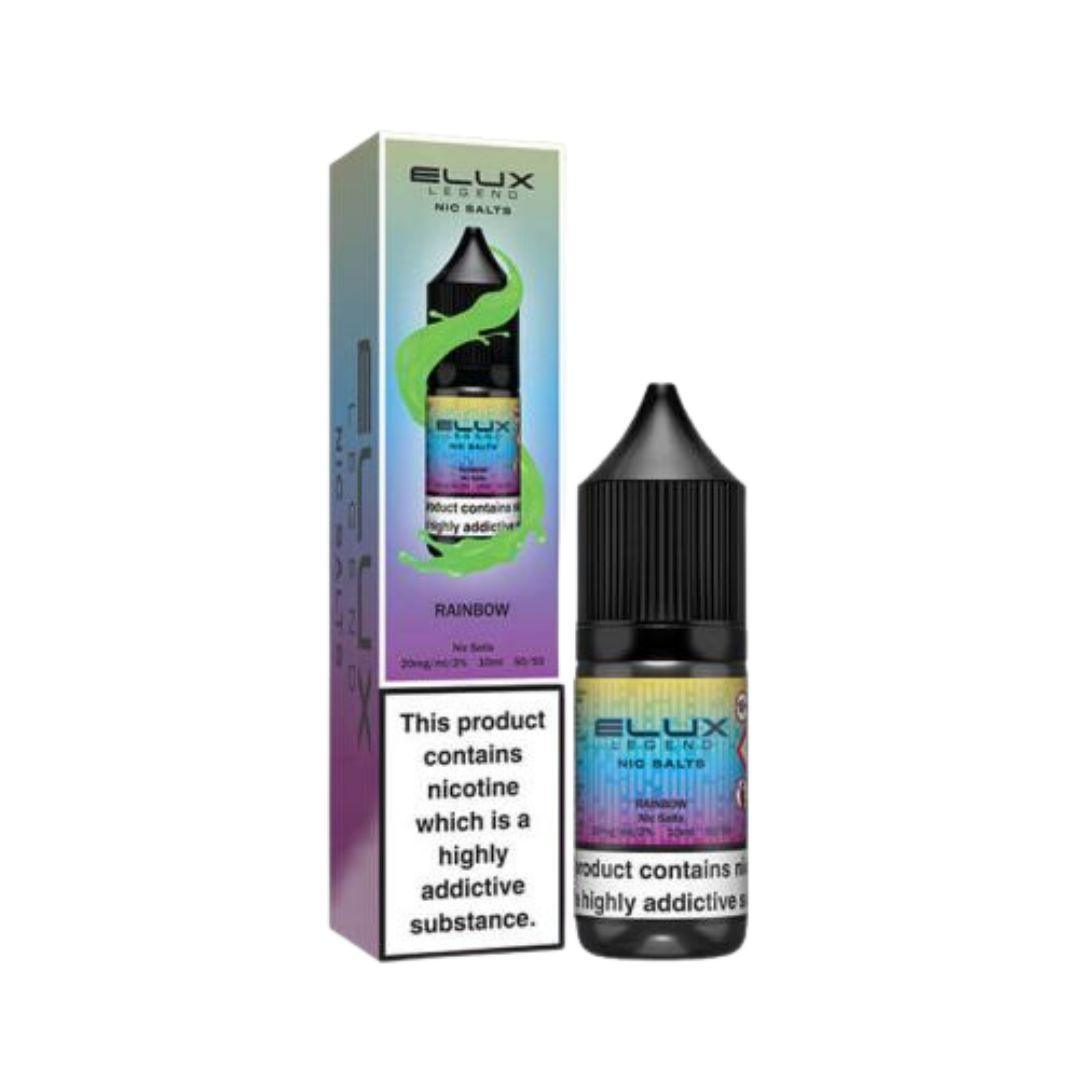 Elux Legend Nic Salt 10ml - Rainbow