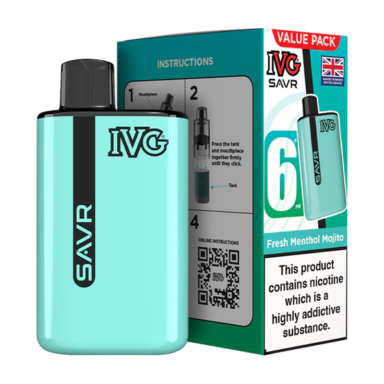IVG SAVR Prefilled Pod Kit - Fresh Menthol Mojito