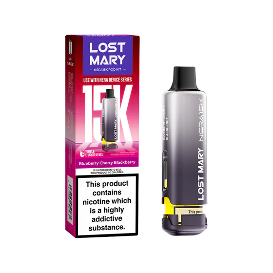 Lost Mary Nera 15k Prefilled Pods - Blueberry Cherry Blackberry