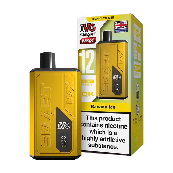 IVG Smart Max 10k Prefilled Pod Kit - Banana Ice