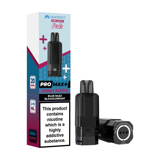 Hayati Pro Max+ 6000 Prefilled Pods - Blue Razz Blackcurrant