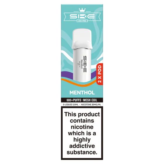 SKE Pro 600 Pods - Menthol