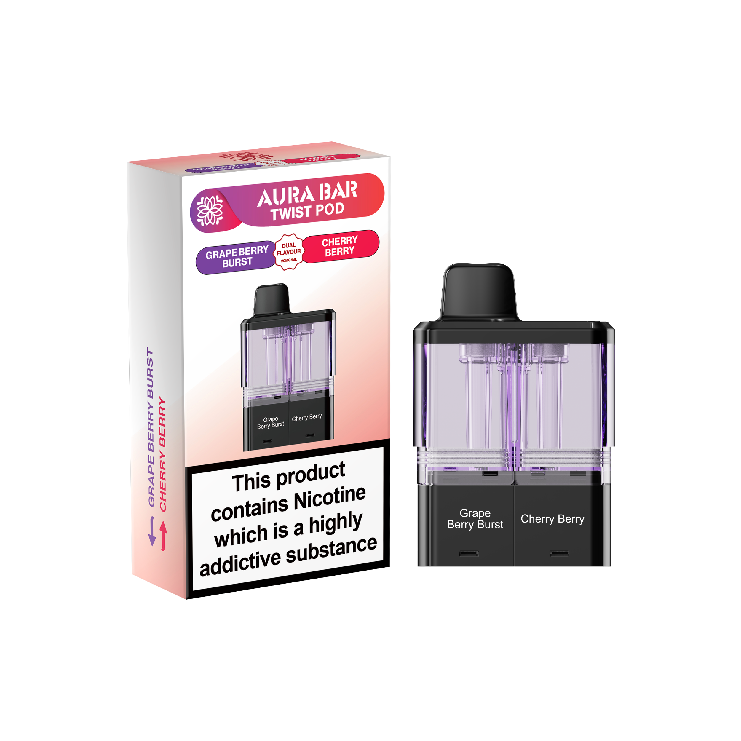 Aura Bar Twist 40000 Pre-Filled Pods