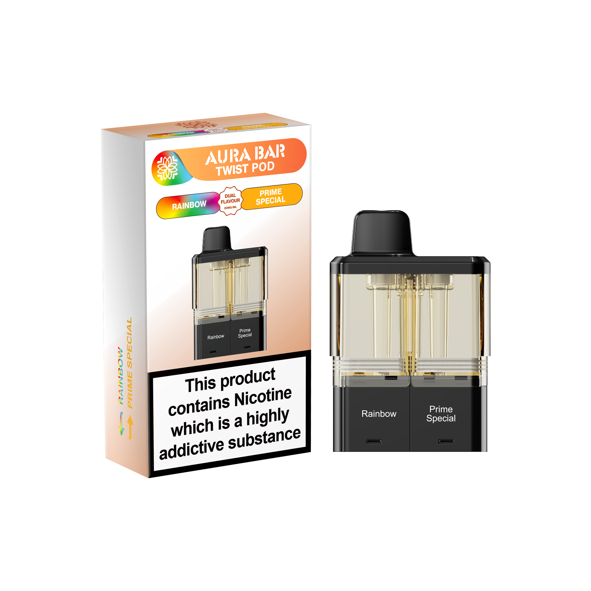 Aura Bar Twist 40000 Pre-Filled Pods