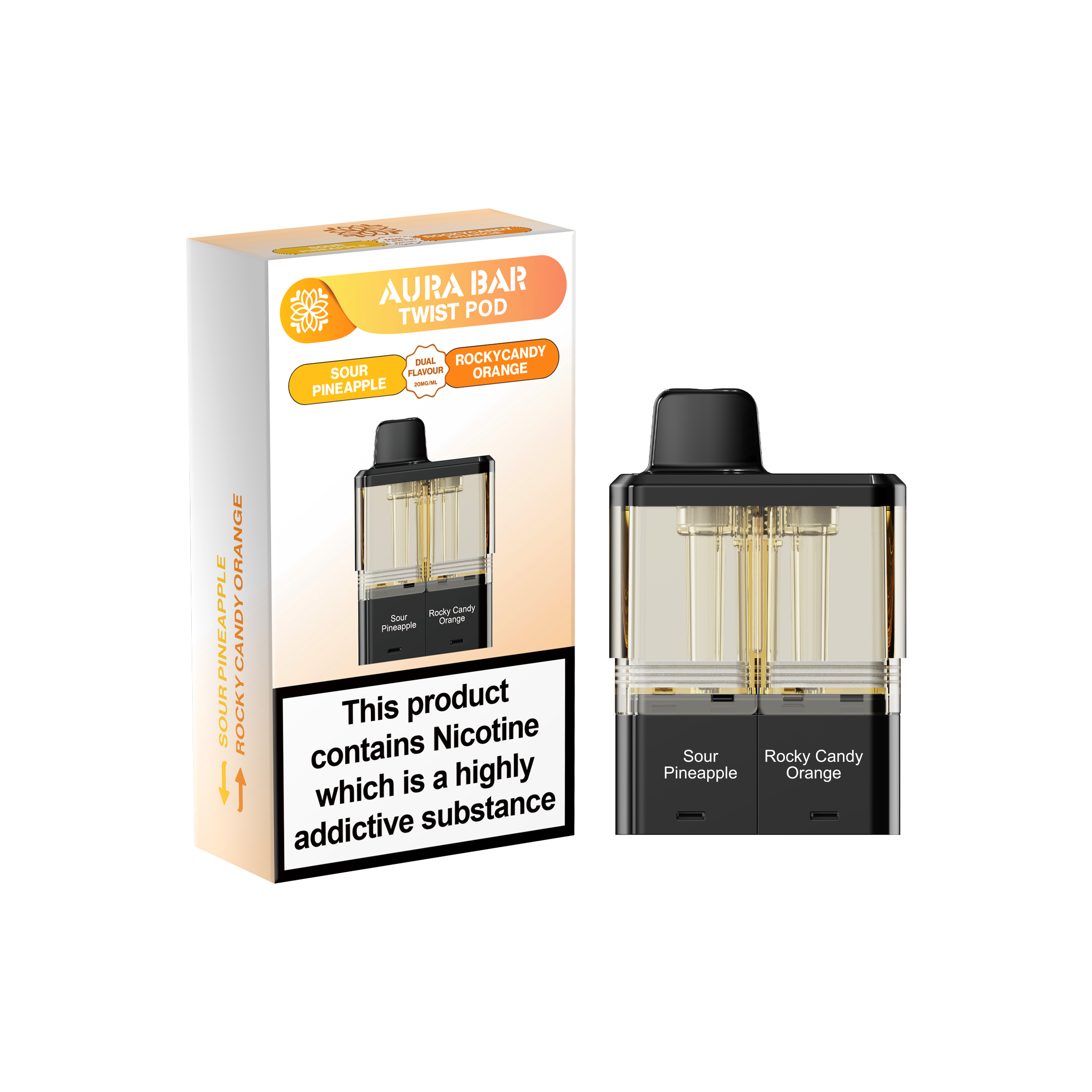 Aura Bar Twist 40000 Pre-Filled Pods