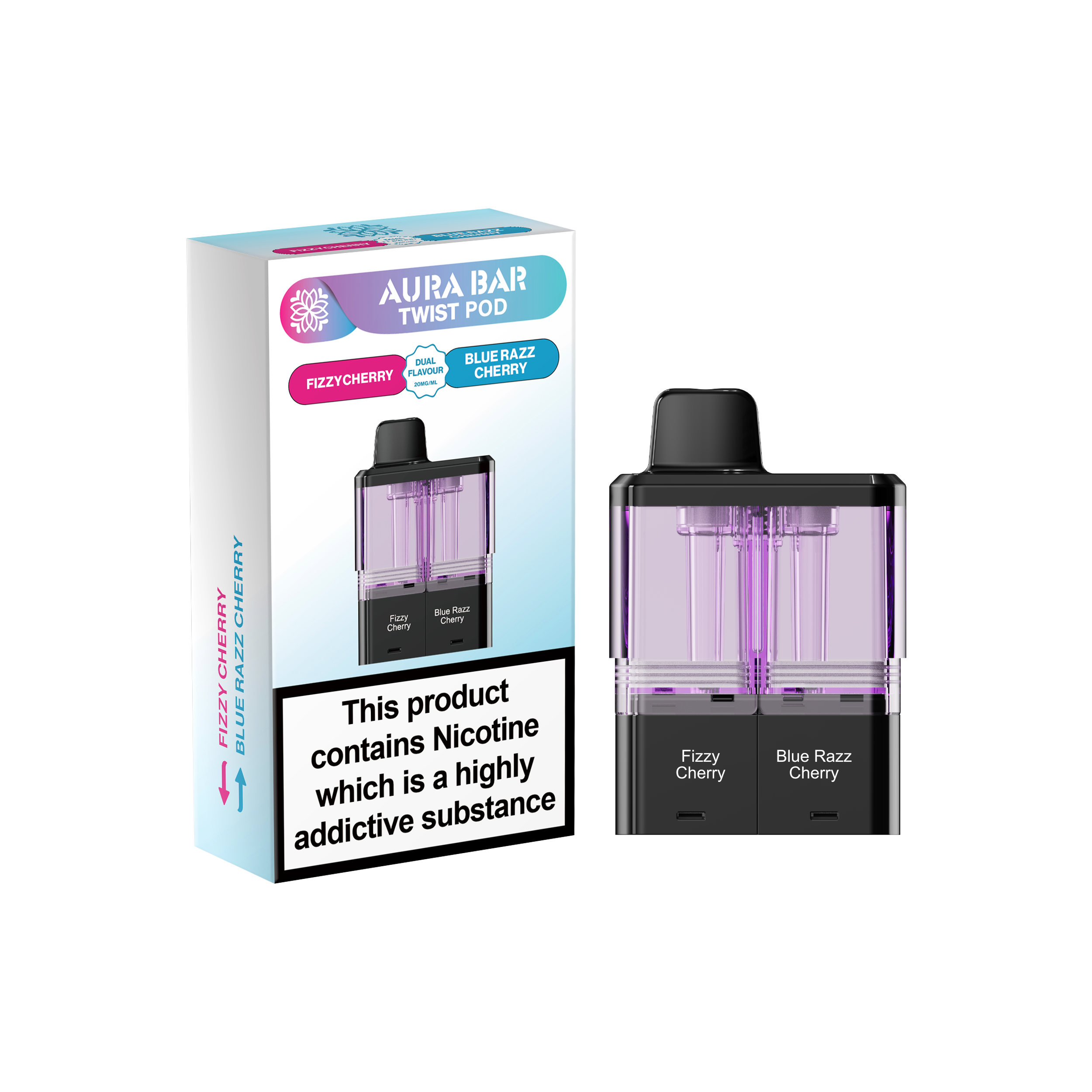 Aura Bar Twist 40000 Pre-Filled Pods