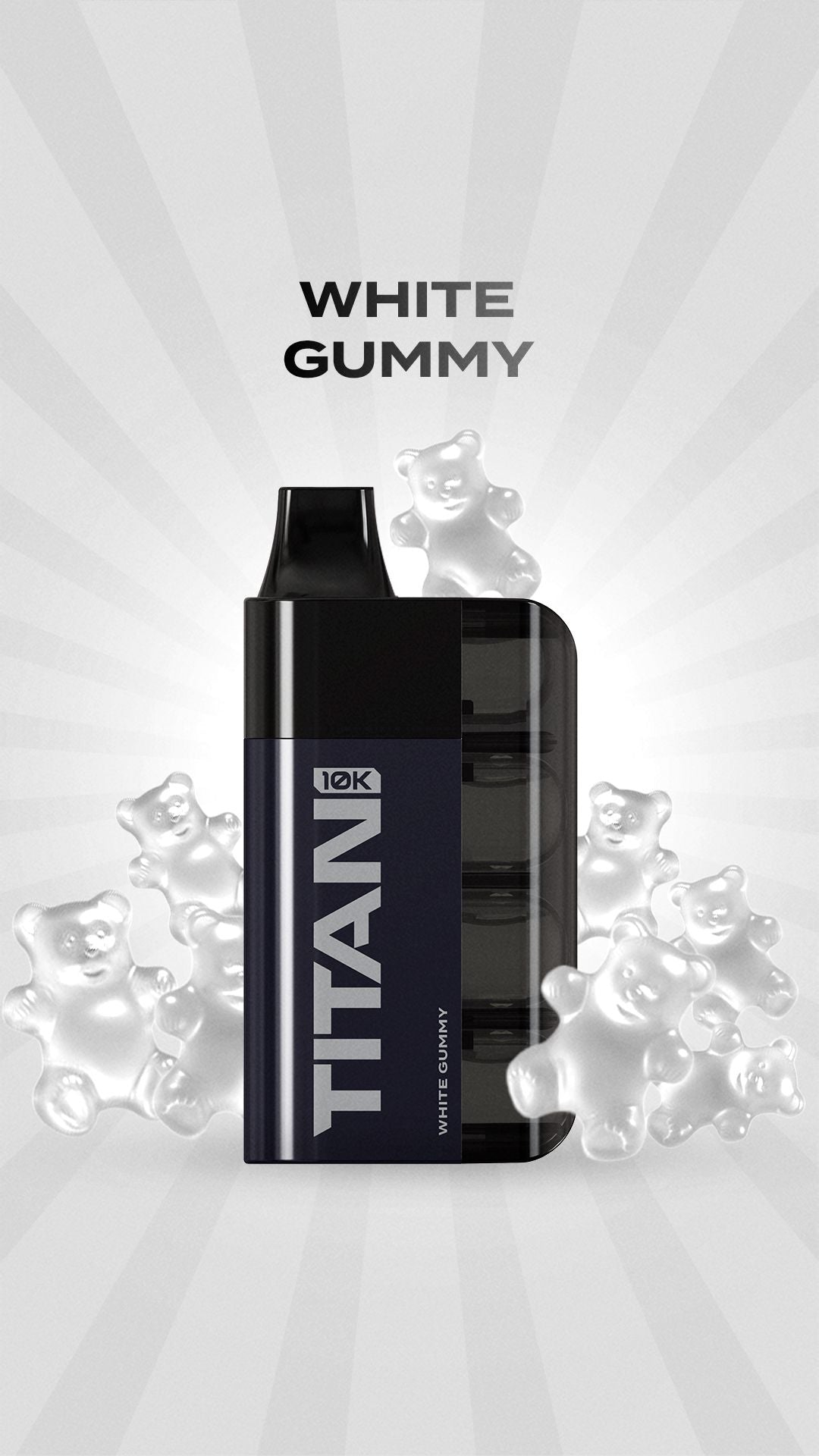 Titan 10K Puffs Rechargeable Disposable Vape Kit  