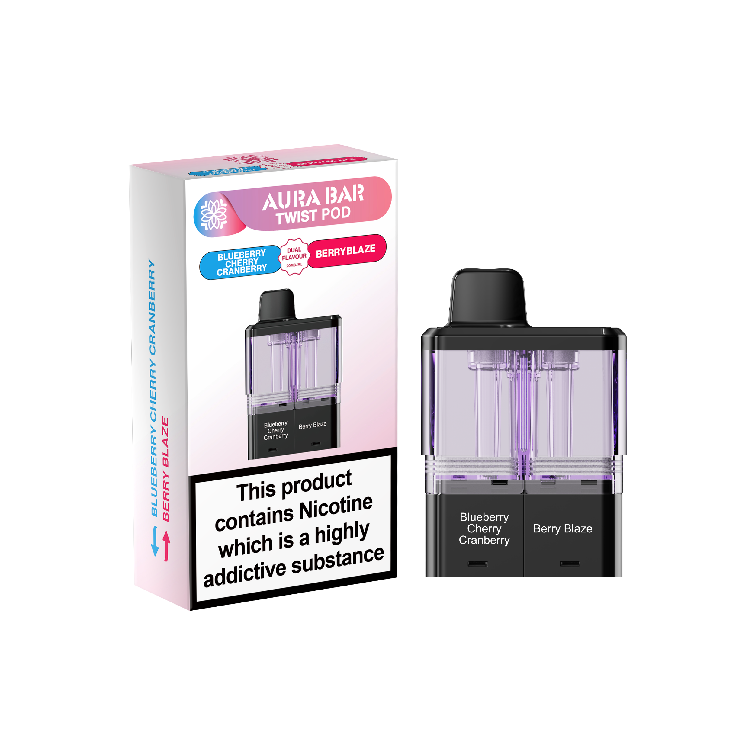 Aura Bar Twist 40000 Pre-Filled Pods