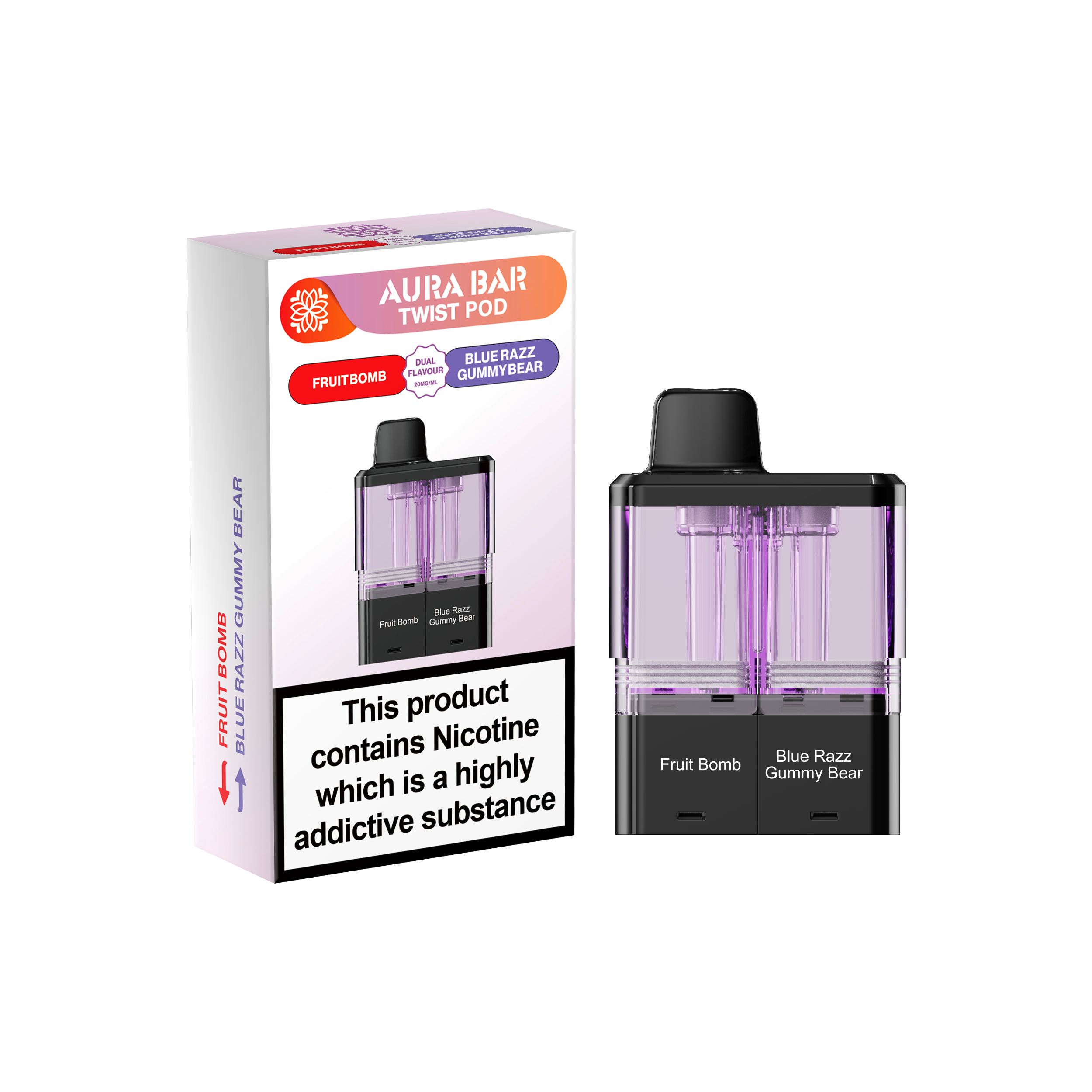 Aura Bar Twist 40000 Pre-Filled Pods