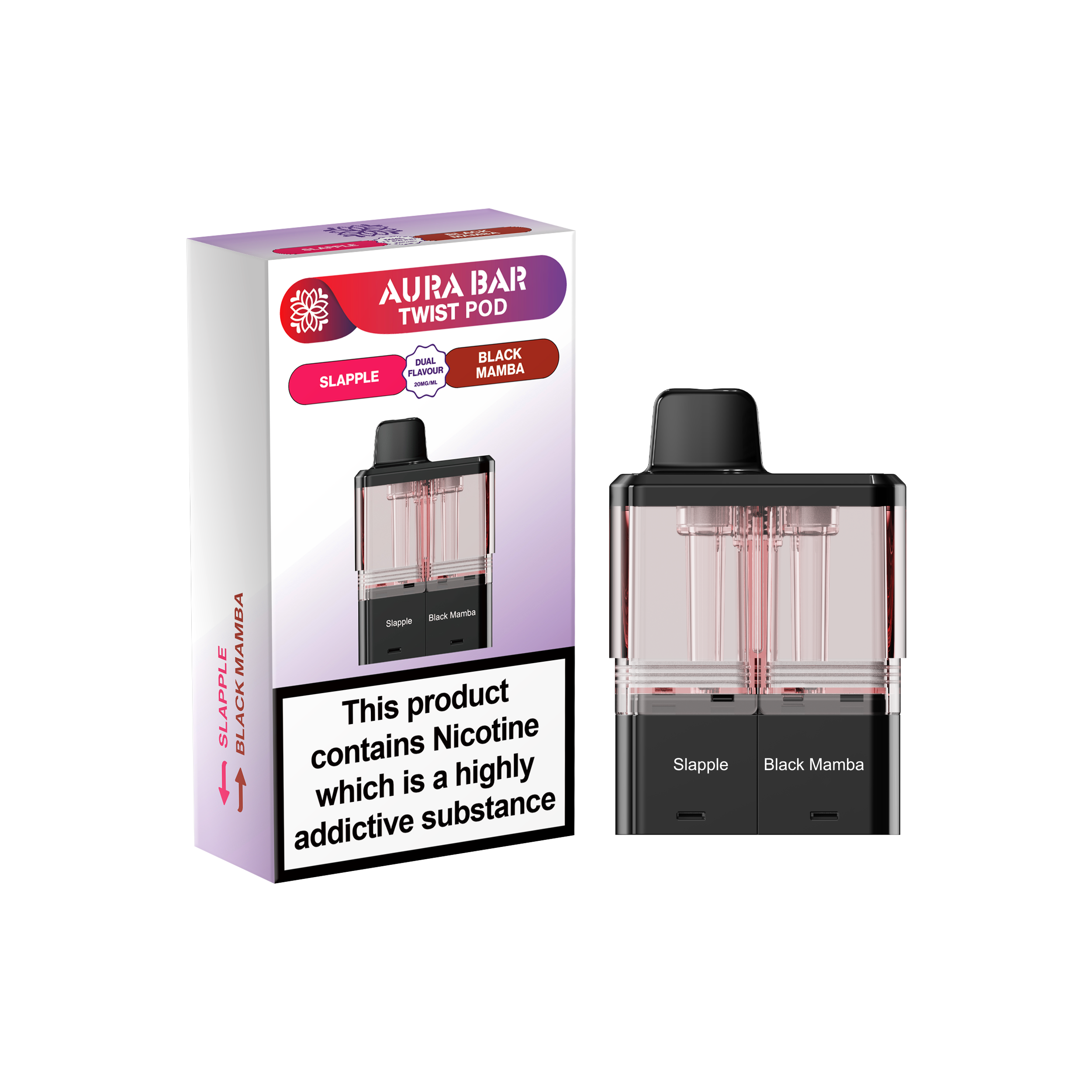 Aura Bar Twist 40000 Pre-Filled Pods