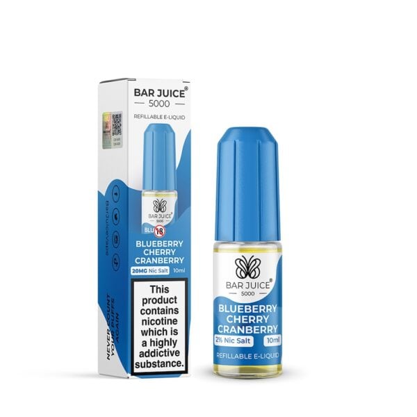 Bar Juice 5000 Blueberry Cherry Cranberry Nic Salt E-Liquid