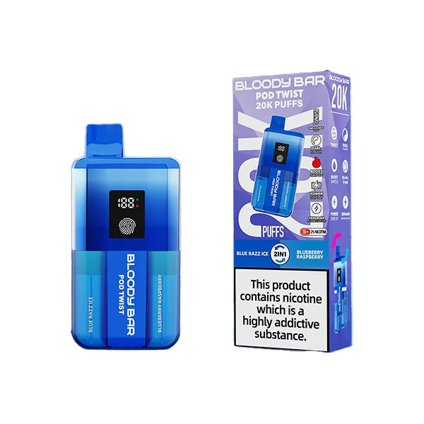 Bloody Bar Ultra Twist 20K Disposable Vape Kit  