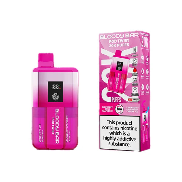 Bloody Bar Ultra Twist 20K Disposable Vape Kit  