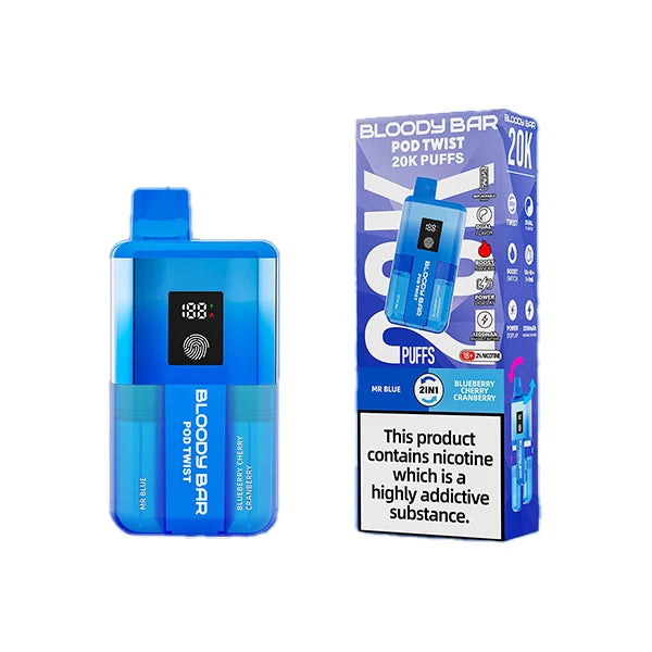 Bloody Bar Ultra Twist 20K Disposable Vape Kit  