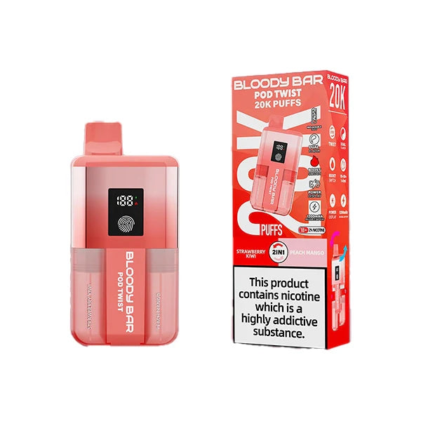 Bloody Bar Ultra Twist 20K Disposable Vape Kit  