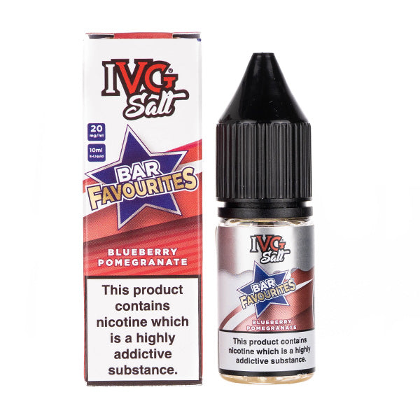 IVG Bar Favourites Nic Salts  