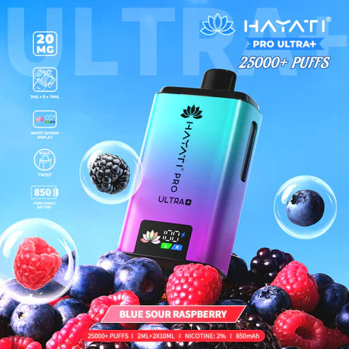 Hayati Pro Ultra Plus 25000 Prefilled Pod Kit  